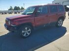 2017 Jeep Patriot Latitude Burgundy vin: 1C4NJRFBXHD124572