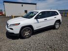 2017 Jeep Cherokee Sport Белый vin: 1C4PJLAB4HW654392