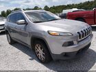 2016 Jeep Cherokee Latitude Silver vin: 1C4PJLCB1GW264958