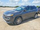 2016 Jeep Cherokee Limited Gray vin: 1C4PJLDB2GW297126