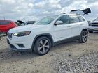 2019 Jeep Cherokee Limited White vin: 1C4PJLDB6KD416199