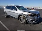 2019 Jeep Cherokee Latitude Plus Fwd Gray vin: 1C4PJLLBXKD479095