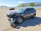 2021 Jeep Cherokee Latitude Lux Угольный vin: 1C4PJLMX9MD150885