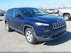 2016 Jeep Cherokee Sport Blue vin: 1C4PJMAB0GW339688