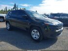 2016 Jeep Cherokee Sport Black vin: 1C4PJMAB1GW353759