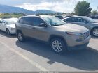 2017 Jeep Cherokee Sport 4x4 Brown vin: 1C4PJMAB2HW656860