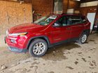 2016 Jeep Cherokee Sport Maroon vin: 1C4PJMAB7GW109923