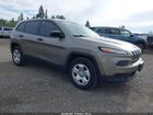2016 Jeep Cherokee Sport Green vin: 1C4PJMAB8GW289168