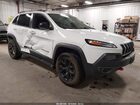 2016 Jeep Cherokee Trailhawk White vin: 1C4PJMBB0GW338510