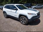 2017 Jeep Cherokee Trailhawk Белый vin: 1C4PJMBBXHD239903