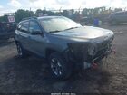2019 Jeep Cherokee Trailhawk 4x4 Gray vin: 1C4PJMBN0KD455311