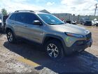 2017 Jeep Cherokee Trailhawk Green vin: 1C4PJMBS4HW515674