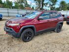 2018 Jeep Cherokee Trailhawk Red vin: 1C4PJMBX8JD599365