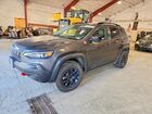 2022 Jeep Cherokee Trailhawk Gray vin: 1C4PJMBXXND553025