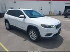 2019 Jeep Cherokee Latitude 4x4 White vin: 1C4PJMCB0KD423866