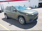 2019 Jeep Cherokee Latitude 4x4 Green vin: 1C4PJMCB0KD485493