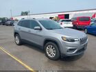2019 Jeep Cherokee Latitude 4x4 Silver vin: 1C4PJMCB1KD486670