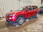 2017 Jeep Cherokee Latitude Red vin: 1C4PJMCB6HW665171