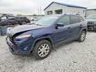 2016 Jeep Cherokee Latitude Синий vin: 1C4PJMCB7GW338258