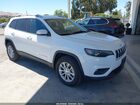2019 Jeep Cherokee Latitude 4x4 White vin: 1C4PJMCB9KD450841