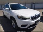 2019 Jeep Cherokee Latitude 4x4 White vin: 1C4PJMCB9KD459927
