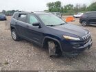2016 Jeep Cherokee Latitude Blue vin: 1C4PJMCS2GW334795