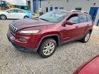 2017 Jeep Cherokee Latitude Red vin: 1C4PJMCS4HD238924