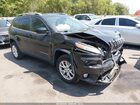 2017 Jeep Cherokee Latitude Черный vin: 1C4PJMCSXHD217978