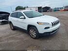 2016 Jeep Cherokee Limited White vin: 1C4PJMDB3GW151775