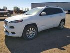 2016 Jeep Cherokee Overland White vin: 1C4PJMJS7GW372414