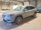2019 Jeep Cherokee Latitude Plus Gray vin: 1C4PJMLB4KD426415