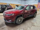 2019 Jeep Cherokee Latitude Plus Бордовый vin: 1C4PJMLB7KD407616