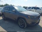 2019 Jeep Cherokee Latitude Plus 4x4 Gray vin: 1C4PJMLX1KD271382