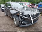 2021 Jeep Cherokee Latitude Lux 4x4 Gray vin: 1C4PJMMX2MD124232