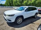 2022 Jeep Cherokee Latitude Lux White vin: 1C4PJMMX5ND510869