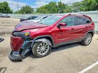 2021 Jeep Cherokee Latitude Lux Темно-бордовый vin: 1C4PJMMXXMD197171