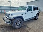 2025 Jeep Wrangler Sahara White vin: 1C4PJXEN4SW651527