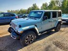 2024 Jeep Wrangler Sahara Blue vin: 1C4PJXENXRW170773