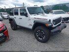 2025 Jeep Wrangler 4-door Rubicon 4x4 White vin: 1C4PJXFN4SW644396