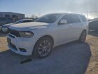 2019 Dodge Durango Gt White vin: 1C4RDHDG2KC721259