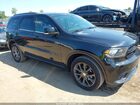 2018 Dodge Durango Gt Awd Black vin: 1C4RDJDG3JC304979