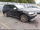 2016 Dodge Durango Citadel Black vin: 1C4RDJEG6GC468038