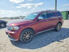 2017 Dodge Durango Citadel Maroon vin: 1C4RDJEGXHC950853