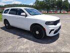 2021 Dodge Durango Pursuit Awd White vin: 1C4RDJFG7MC723256