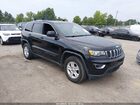 2017 Jeep Grand Cherokee Laredo Черный vin: 1C4RJEAG7HC722170
