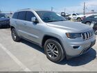 2017 Jeep Grand Cherokee Limited Silver vin: 1C4RJEBG7HC636243