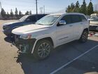 2017 Jeep Grand Cherokee Overland Белый vin: 1C4RJECG9HC868762