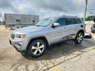 2016 Jeep Grand Cherokee Limited Silver vin: 1C4RJFBG1GC496615
