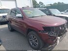 2018 Jeep Grand Cherokee Limited 4x4 Red vin: 1C4RJFBG8JC267954