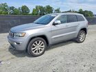 2017 Jeep Grand Cherokee Limited Silver vin: 1C4RJFBG9HC920222